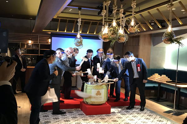 レセプションパーティーが行われました!